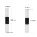 W781 2.5ml*2  3ml*2 Customized  New Design Empty ABS PETG Plastic Lip Gloss Tube